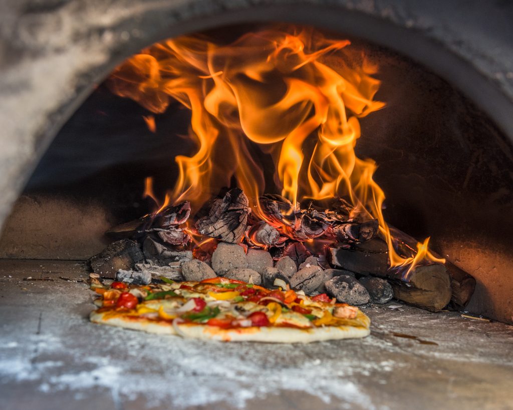 pizza wood burning stove