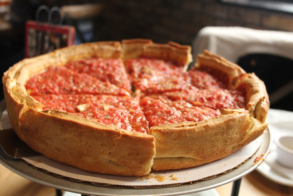 Chicago style Pizza