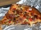 Left over pizza
