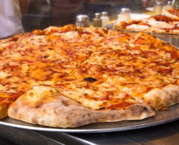 Authentic New York City Italian style pizzeria pizza pie