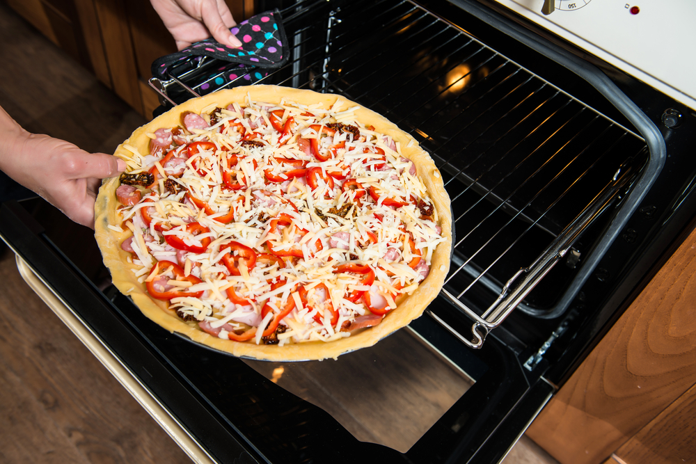 Conventional Oven Pizza