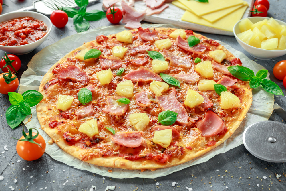 Ham and Pineapple Pizza Toppings