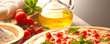 Olive Oil on Pizza
