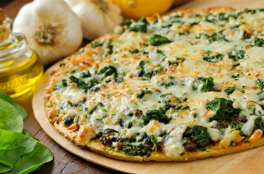 Spinach Pizza Toppings