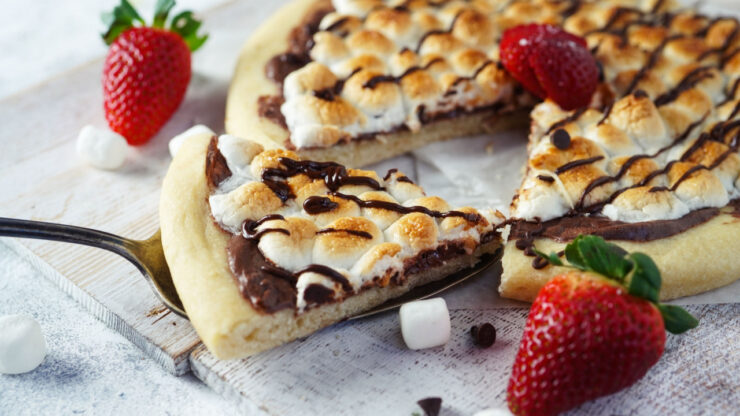 cookie pizza recipes
