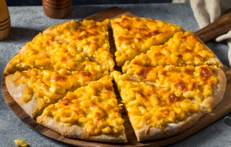 mac n cheese pizza recipes