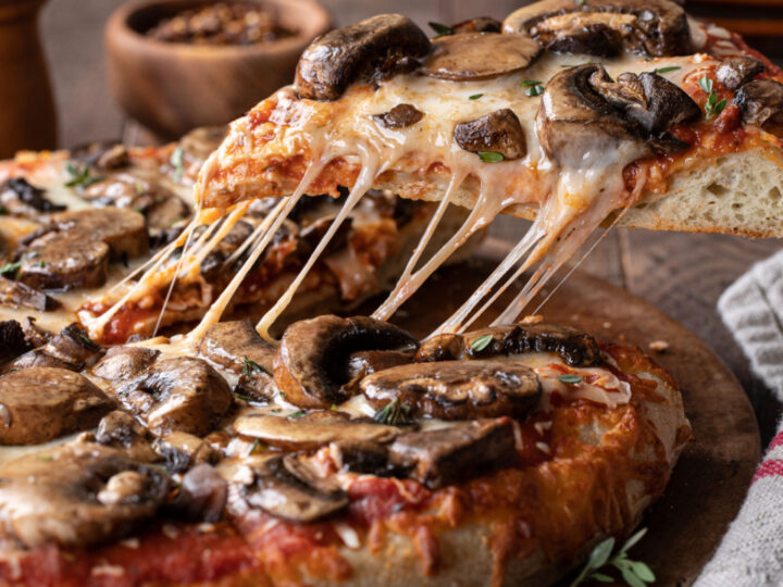 mushroom pizza recipes