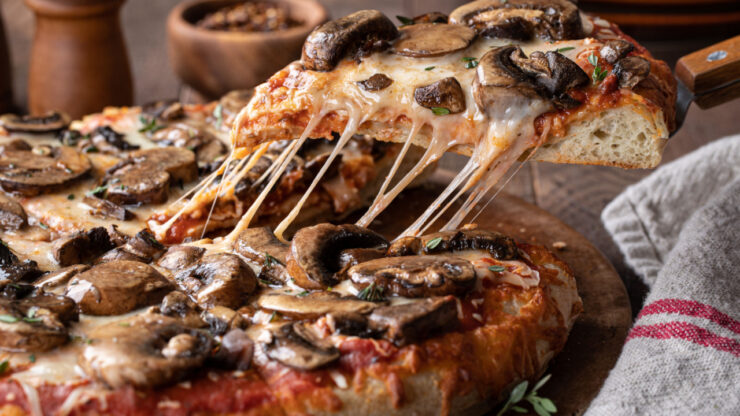 mushroom pizza recipes