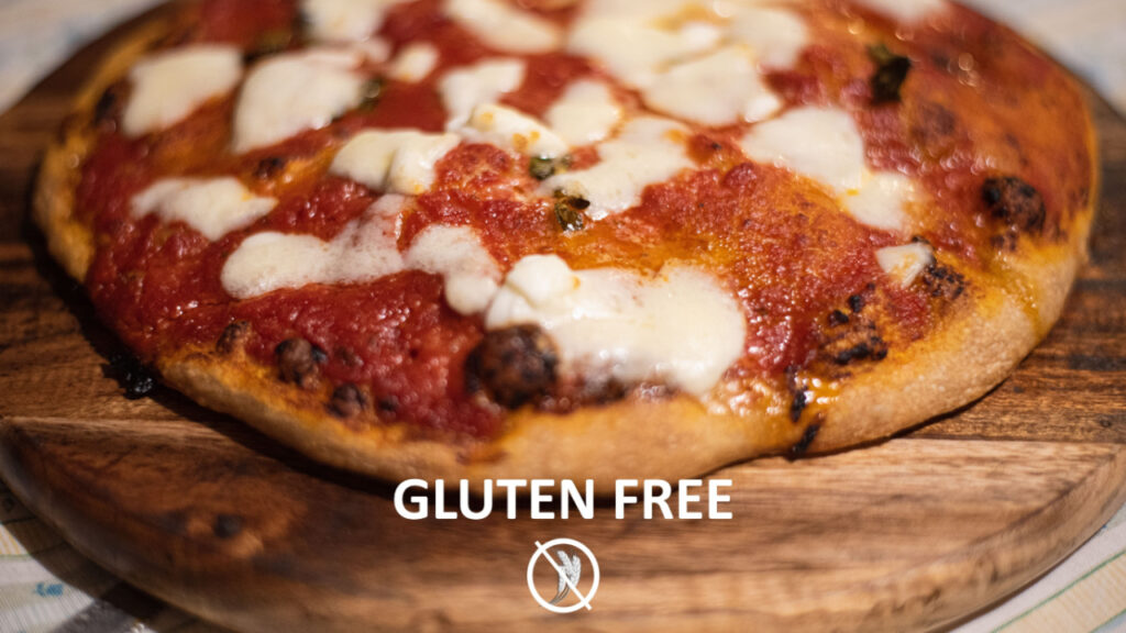 pizza hut gluten-free toppings